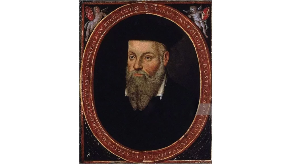 Chân dung Nostradamus do con trai Cesar vẽ