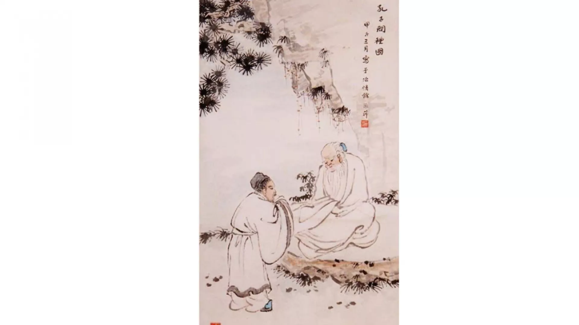 Cuộc gặp gỡ lịch sử giữa Lão Tử và Khổng Tử