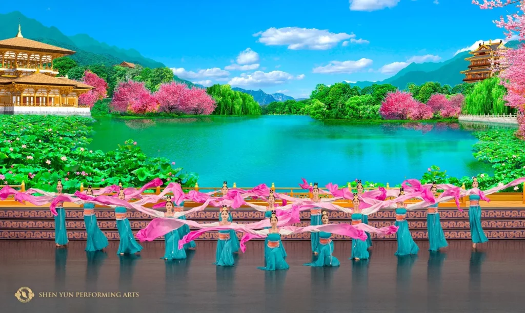 Một cảnh trong vở diễn của Đoàn nghệ thuật biểu diễn Thần Vận (Ảnh: Shen Yun)