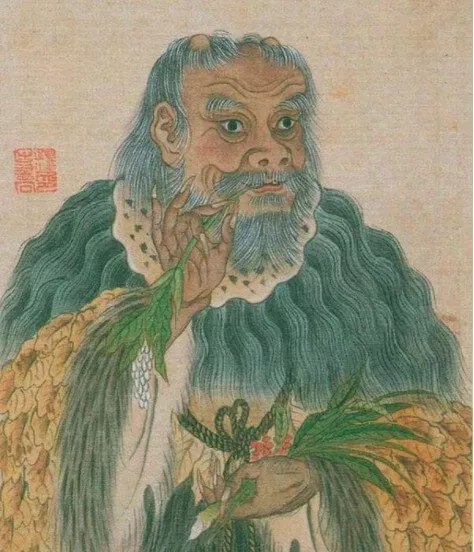 
Tranh vẽ chân dung Thần Nông (nguồn: Wikipedia).