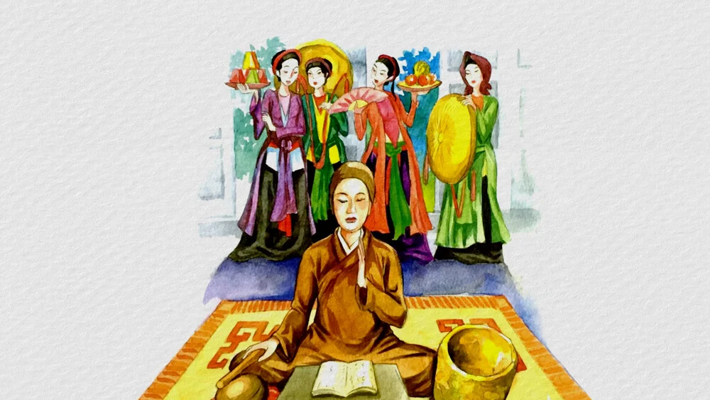 Hình ảnh minh họa: nhân vật Thị Kính (Nguồn: Internet)