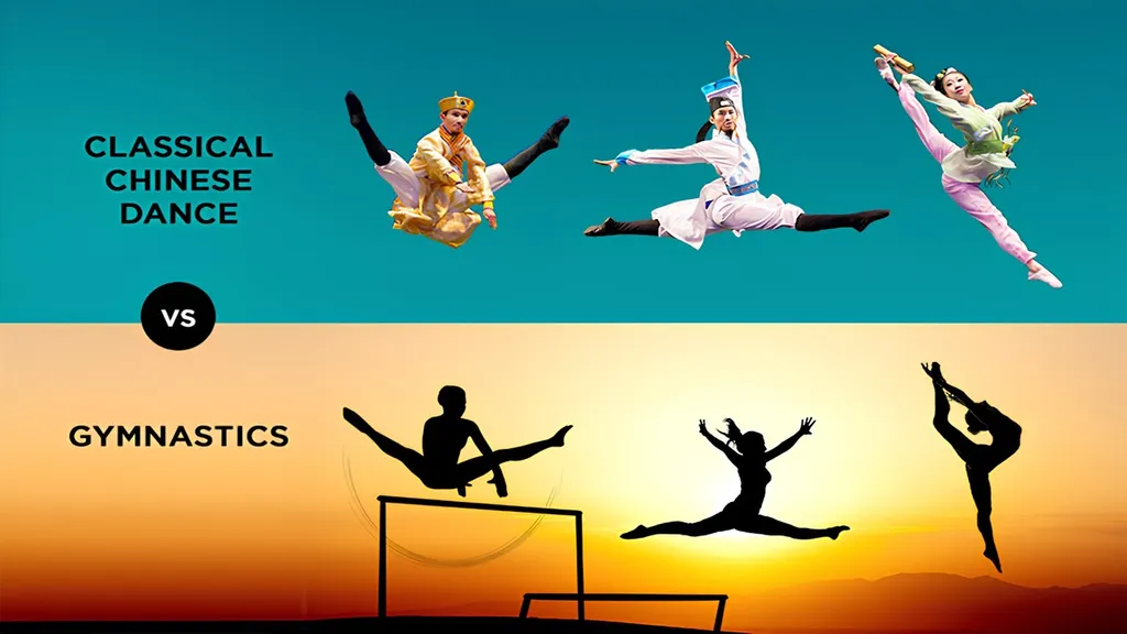 Sự tương đồng giữa các động tác trong múa cổ điển Trung Hoa và thể thao (Nguồn: Shen Yun Performing Arts)