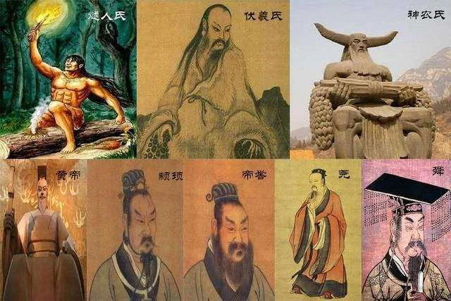 Tam Hoàng Ngũ Đế (Ảnh: Sưu tầm)